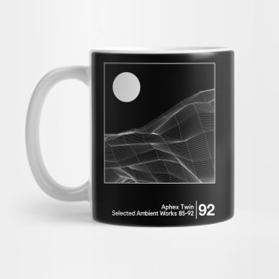 Aphex Twin - Selected Ambient Works / Minimalist Style Graphic Design Mug